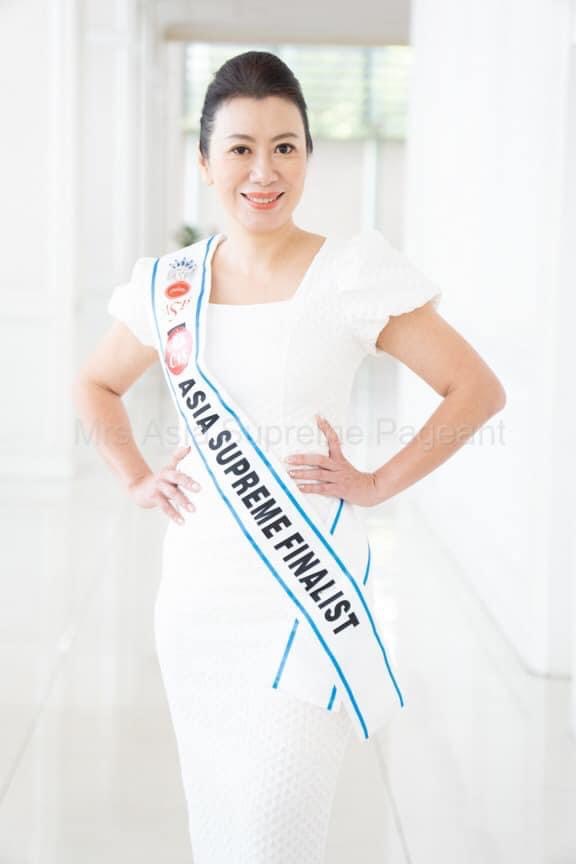 2022亞洲至尊夫人選美大賽 台灣佳麗陳莉妍榮登后冠