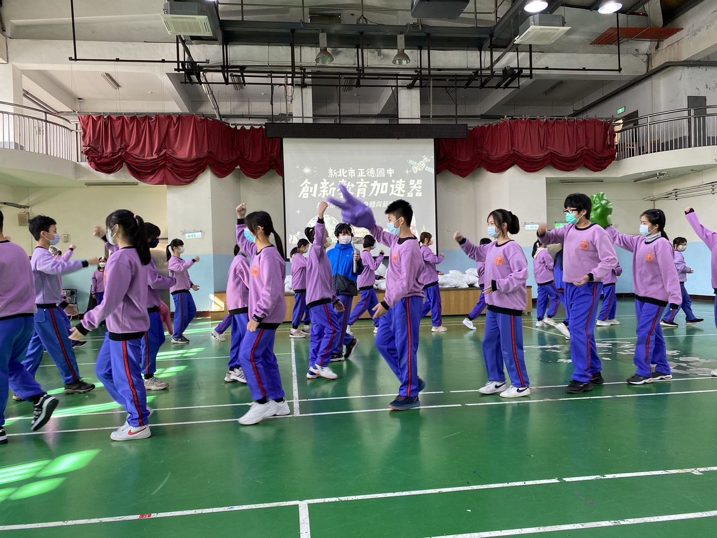 新北正德國中身心藝體成果展，多元體驗課程獲好評