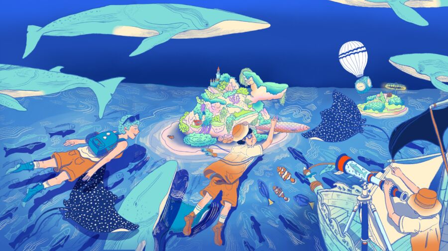 遠雄海洋公園20週年慶！互動式「鯨嶼島APP」讓夢想啟航