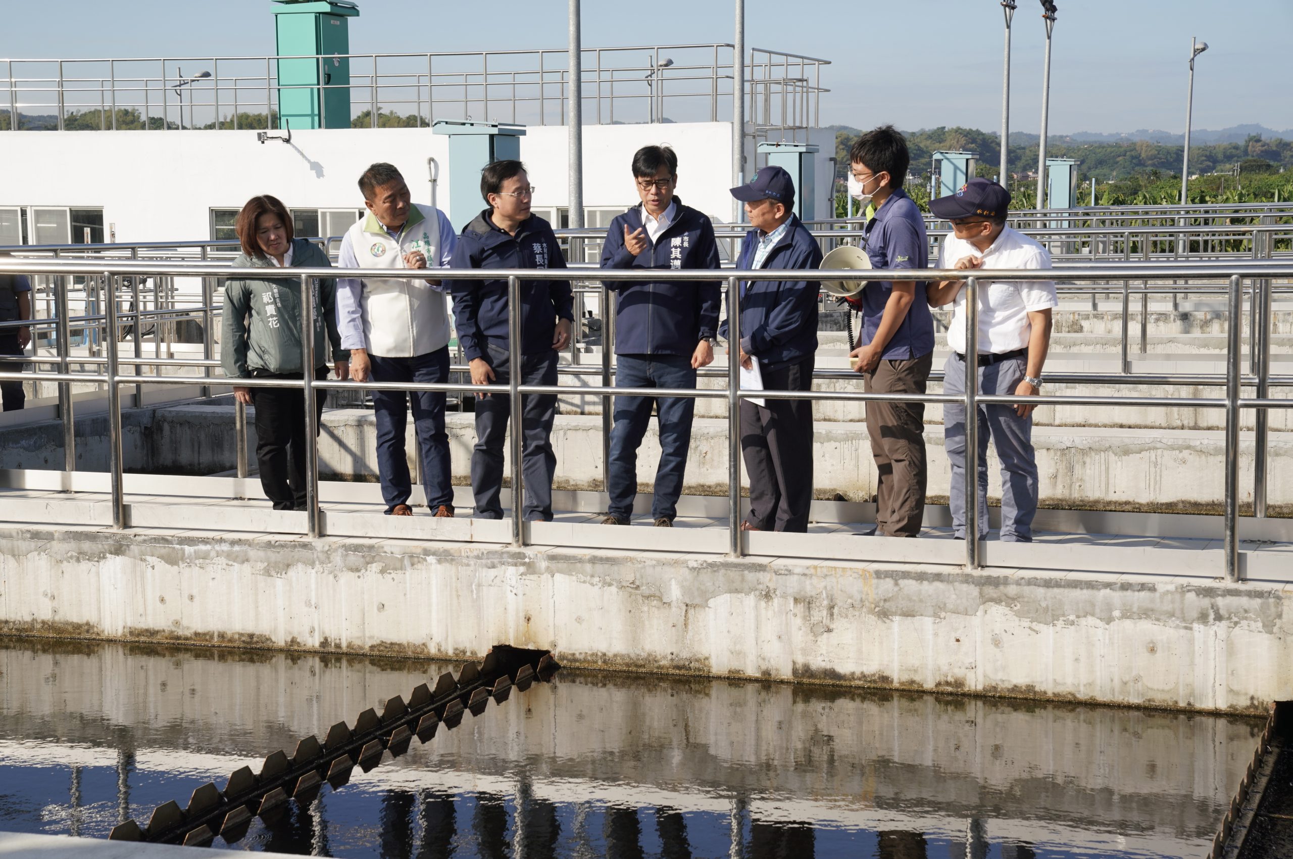 因應枯水期來臨高雄鑿井因應 陳其邁視察進度