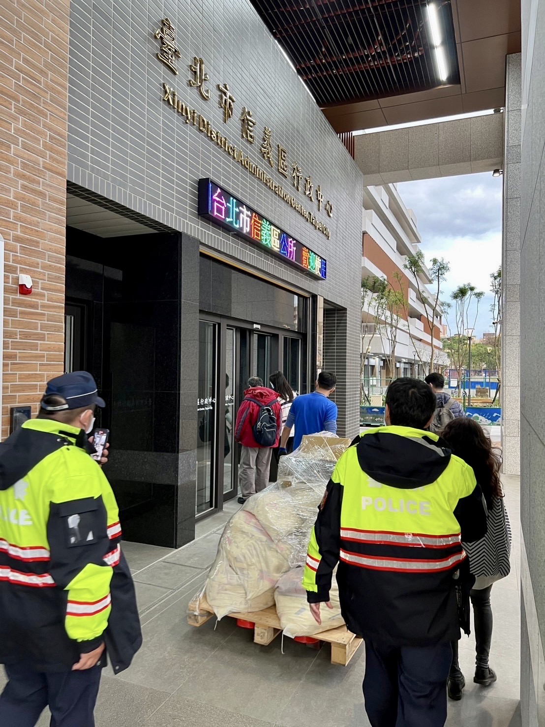 北市立委補選選票印製　保大重兵戒護維安滴水不漏