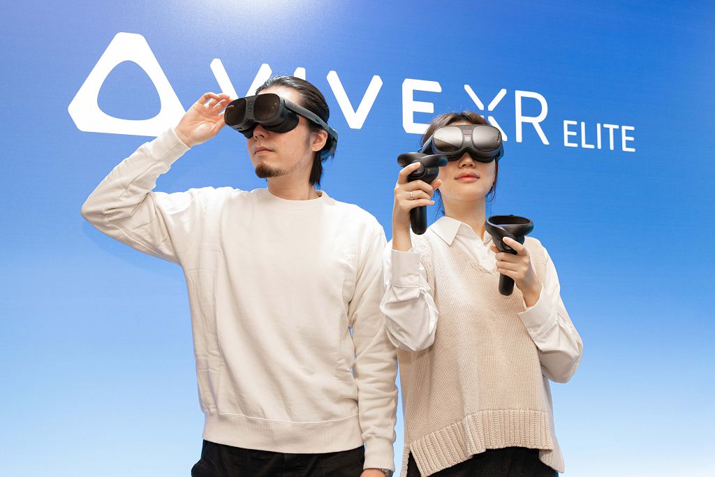 【2023 CES】支援跨 VR / MR、配備全彩RGB透視鏡頭　HTC 推出新款混合實境裝置 VIVE XR Elite