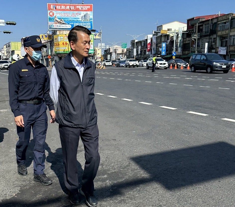 新上任屏縣警長蔡文峰 春節馬不停蹄慰勞執勤員警