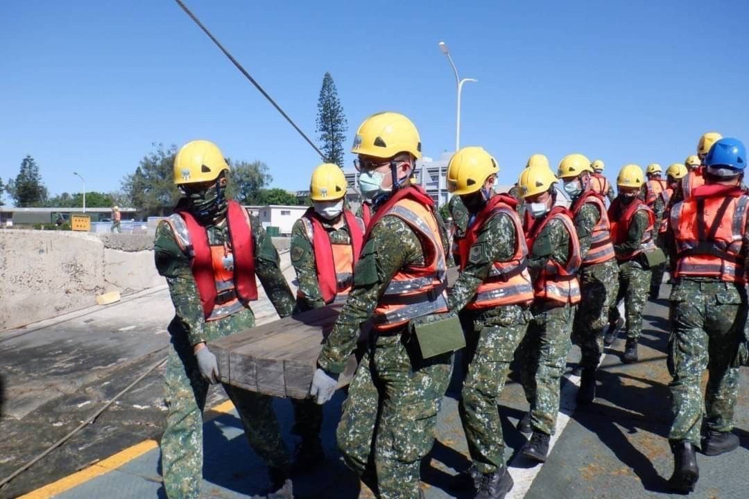 第一作戰區執行港運任務 確保運補戰力