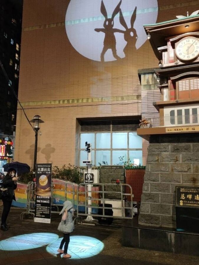 2023台灣燈會在台北　7米高的慈祐宮Q版媽祖松山燈區登場