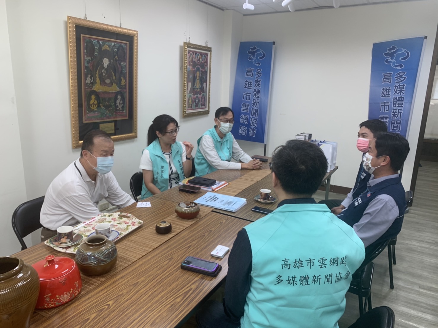 重視媒體網路趨勢與聲量  高雄區監理所拜訪高雄市雲網路多媒體新聞協會