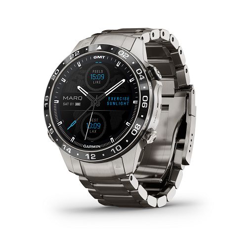 搭載五級鈦錶殼、弧面藍寶石玻璃鏡面　Garmin 發表第二代 MARQ 系列精品智慧錶