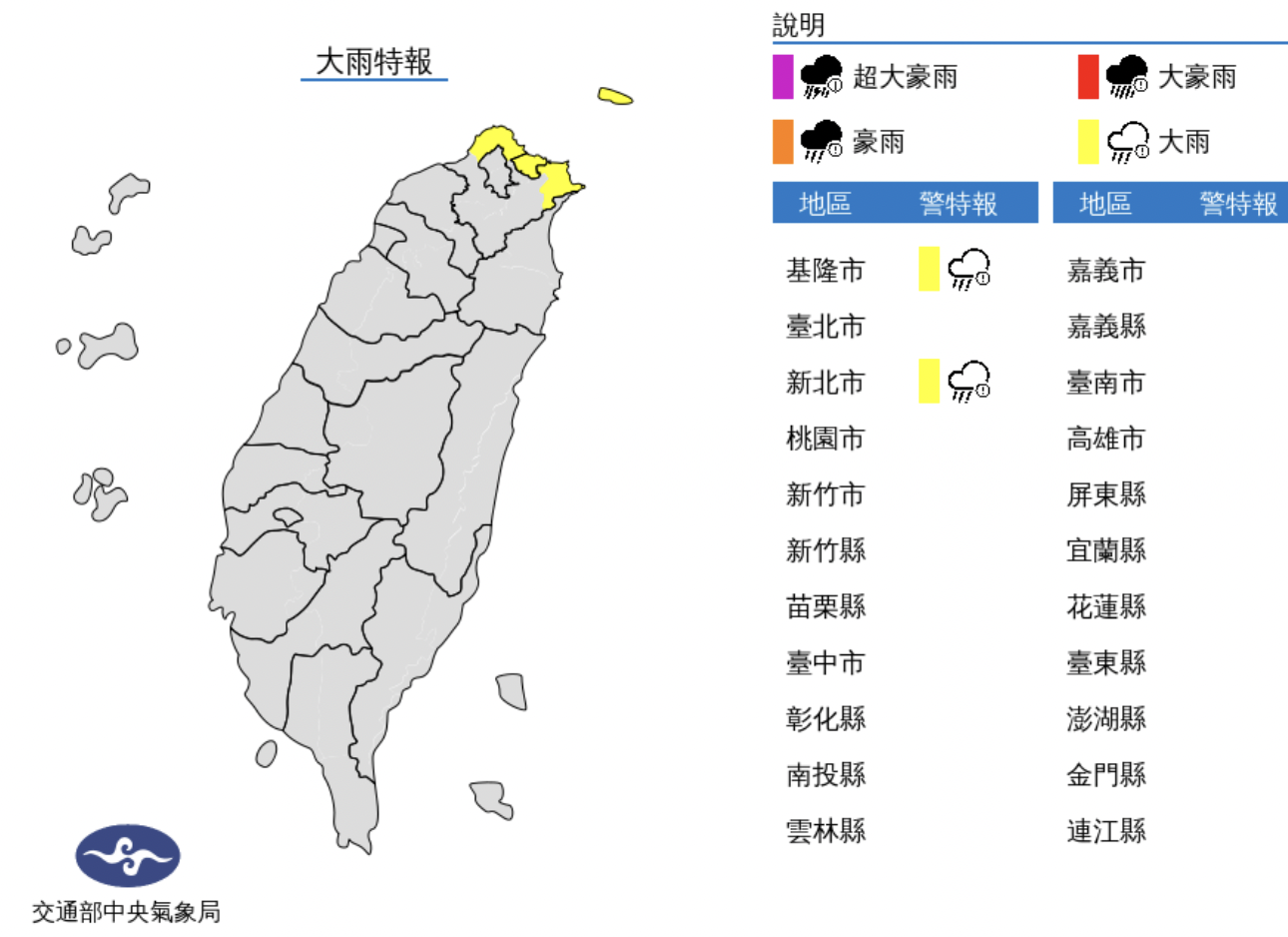 大雨特報！鋒面影響持續有雨　氣象專家曝「這天」才放晴