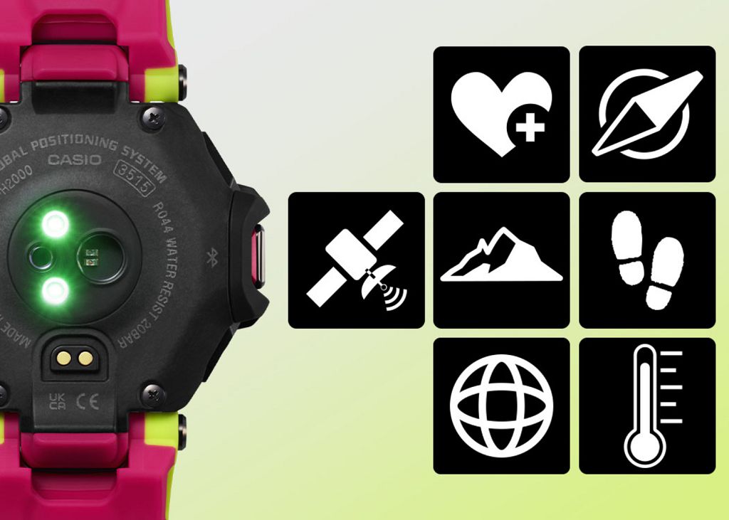G-SHOCK 智慧錶 GBD-H2000 登場　更輕巧舒適、滿足多元運動需求