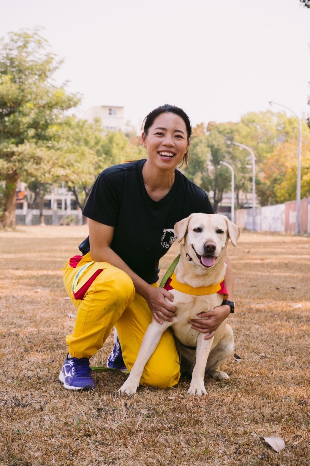 高市消防局超萌消防搜救犬 呼籲清明掃墓「4不2記得」