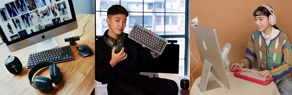Logitech 推「辦公女子圖鑑」必備職場與創作利器　MX Keys Mini 無線智能鍵盤玫瑰粉新色今起開賣