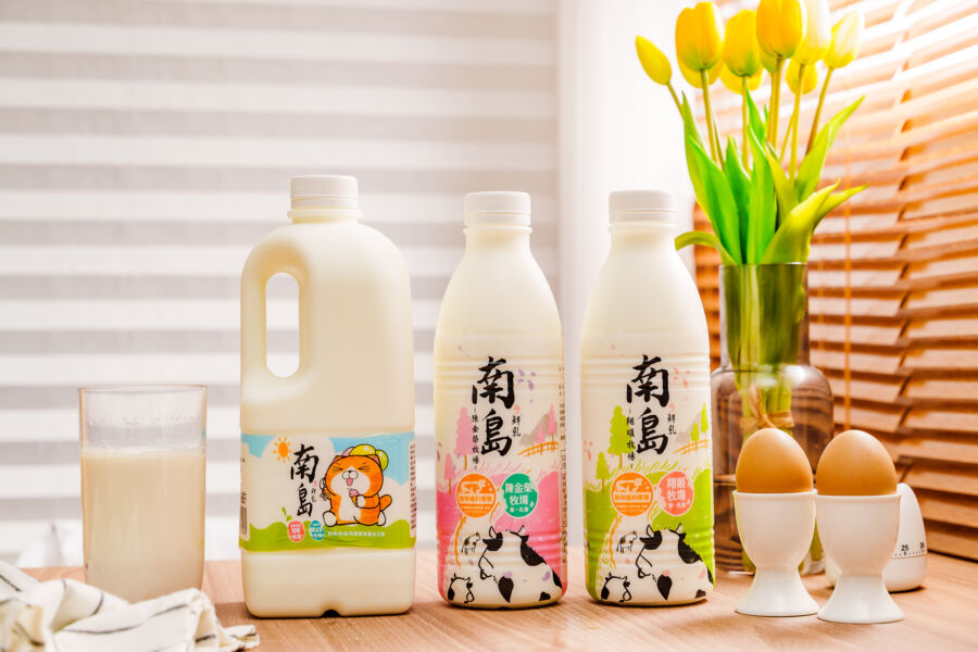 白爛粉小農鮮乳喝個萌！南島鮮乳附設牛牛運動場　雙乳源牧場均獲動福標章