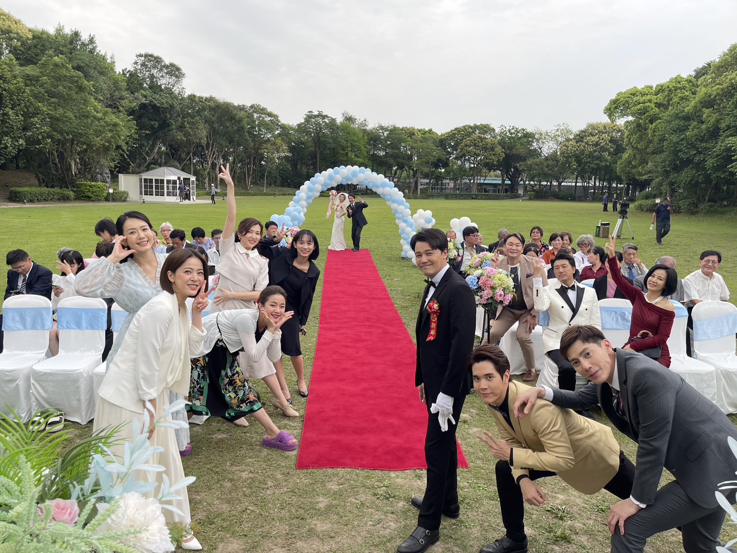 婚禮意外重頭戲　黃文星一人飾兩角「正反派一秒變臉」