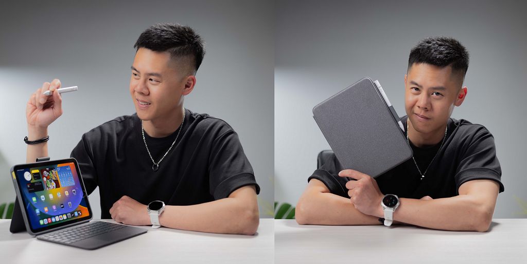 Combo Touch 注音鍵盤回歸、Crayon iPad 數位筆再升級　Logitech 四款新配件讓 iPad 不只是 iPad