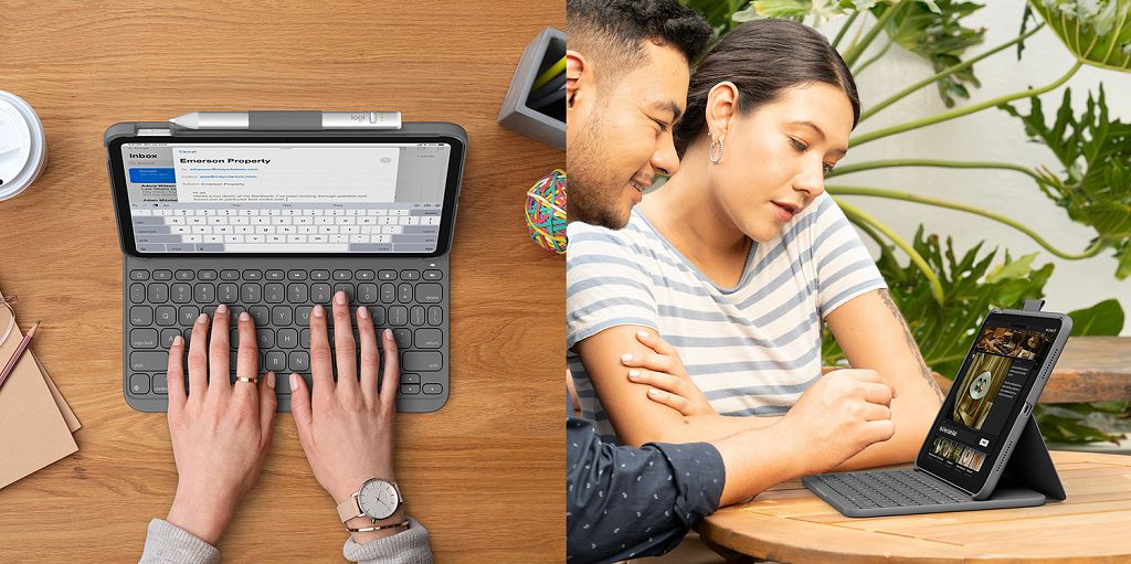 Combo Touch 注音鍵盤回歸、Crayon iPad 數位筆再升級　Logitech 四款新配件讓 iPad 不只是 iPad