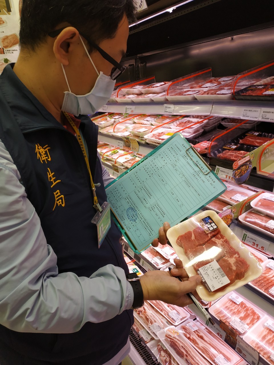 高市衛生局1-3月抽驗肉品瘦肉精全數合格