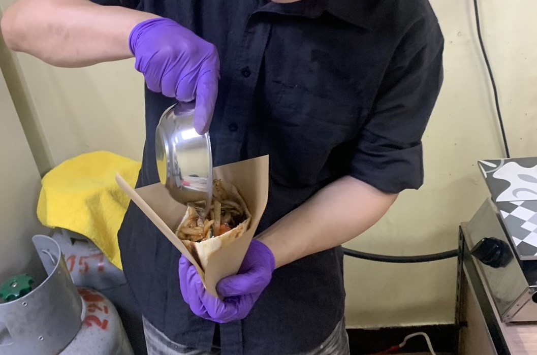 新莊隱藏版美食 「Fun口袋」手作口袋餅 銅版價享受獨特異國口味