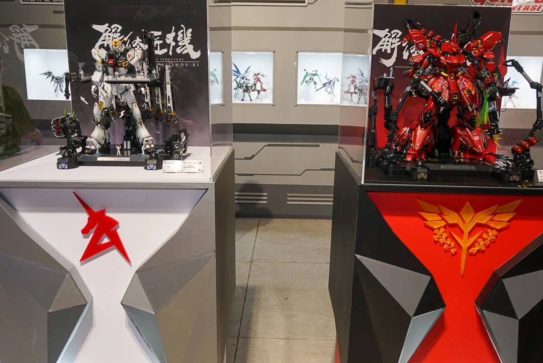 「萬代收藏玩具年度大展 2023」帶來《水星的魔女》、解體匠機及未上市試作新作品，限時三日於華山快閃展出