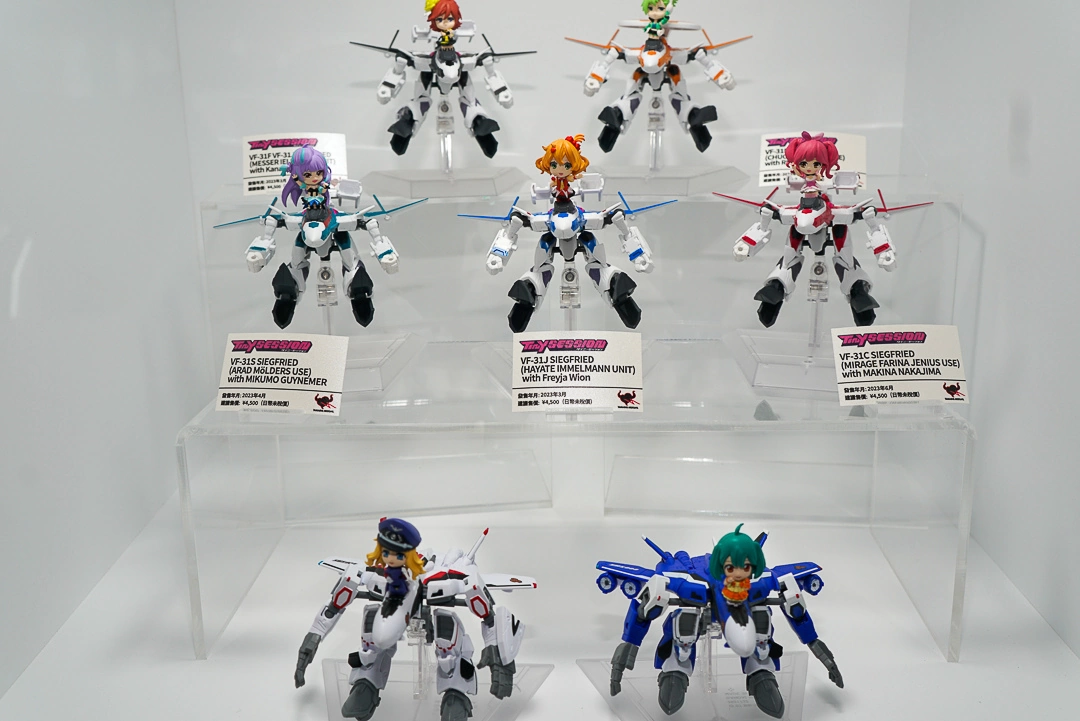 「萬代收藏玩具年度大展 2023」帶來《水星的魔女》、解體匠機及未上市試作新作品，限時三日於華山快閃展出