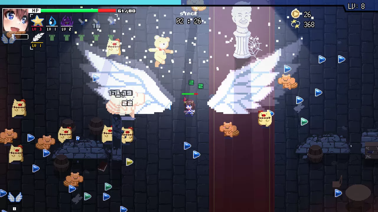 hololive 二創遊戲《HoloCure》Steam 版商店頁面公開，ID 組成員與新功能搶先看！