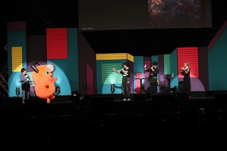 MAPPA STAGE 2023《鏈鋸人》展開腦子壞掉Talk Show，禮物抽選會讓觀眾滿載而歸