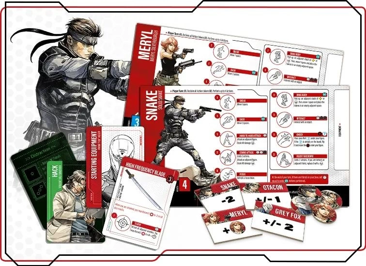 《潛龍諜影》桌遊版《Metal Gear Solid：The Board Game》發表，豪華預約特典搶先看