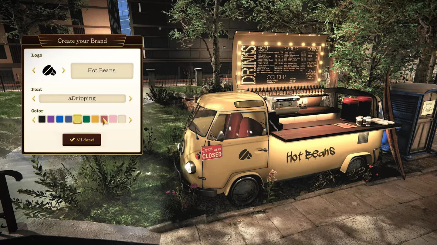 Steam 咖啡店經營模擬《Espresso Tycoon》發售日公開，開發原創口味成為咖啡大亨！