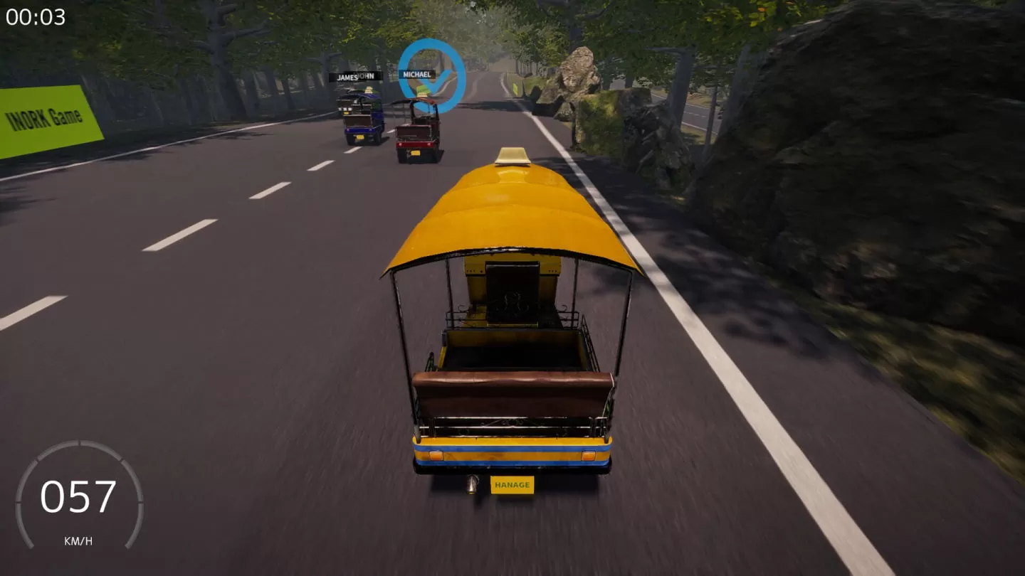 Steam 競速新作《Tuk Tuk Race》發售，駕駛嘟嘟車穿越美麗街景來場悠哉的比賽