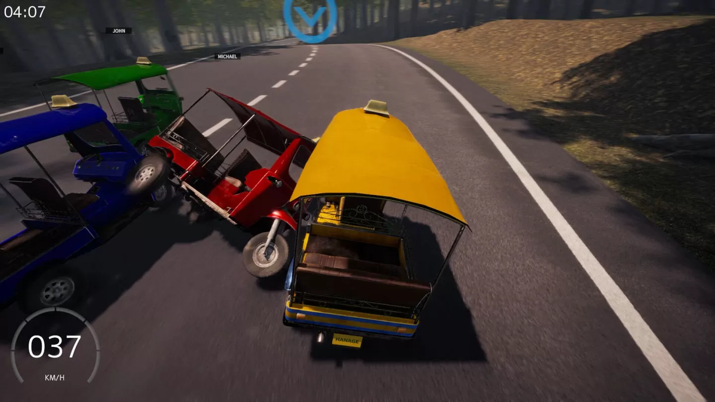 Steam 競速新作《Tuk Tuk Race》發售，駕駛嘟嘟車穿越美麗街景來場悠哉的比賽