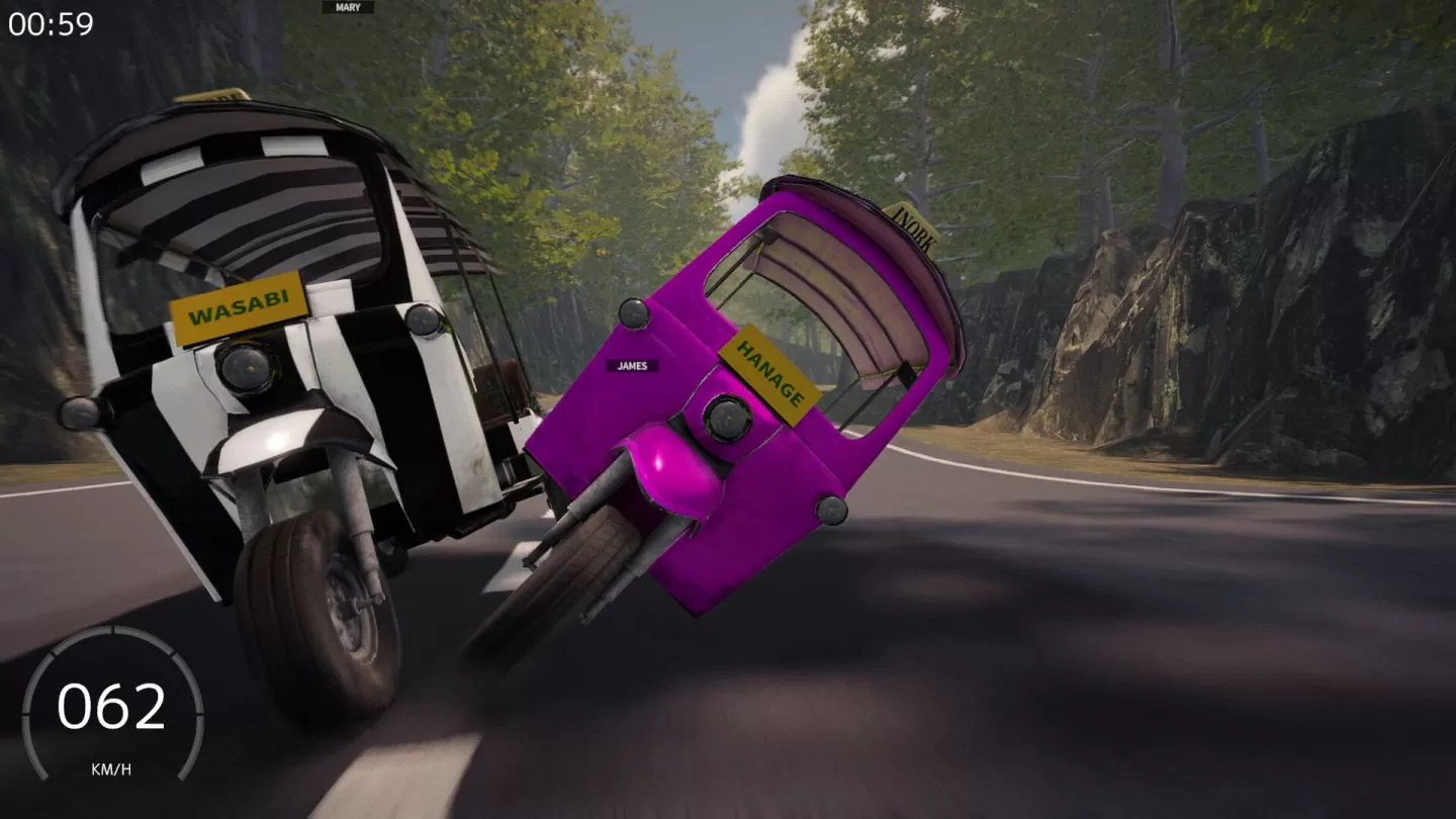 Steam 競速新作《Tuk Tuk Race》發售，駕駛嘟嘟車穿越美麗街景來場悠哉的比賽
