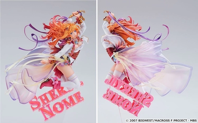 《超時空要塞 Frontier》十週年賀圖「雪露‧諾姆～ Anniversary Stage Ver.～」1/7比例模型熱烈預約中！
