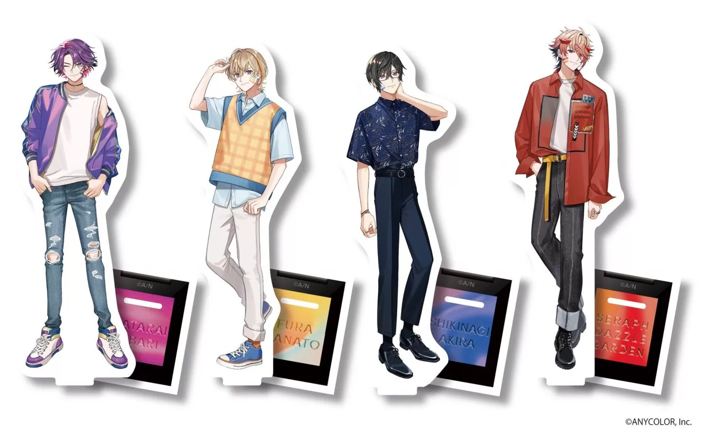日本彩妝品牌「iCouleur」x 彩虹社 Vtuber 男團「VOLTACTION」聯名眼妝 6 月發售