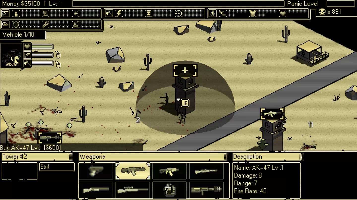 Steam 塔防射擊《Road Defense：Outsiders》正式推出，在無法地帶殺出一條血路