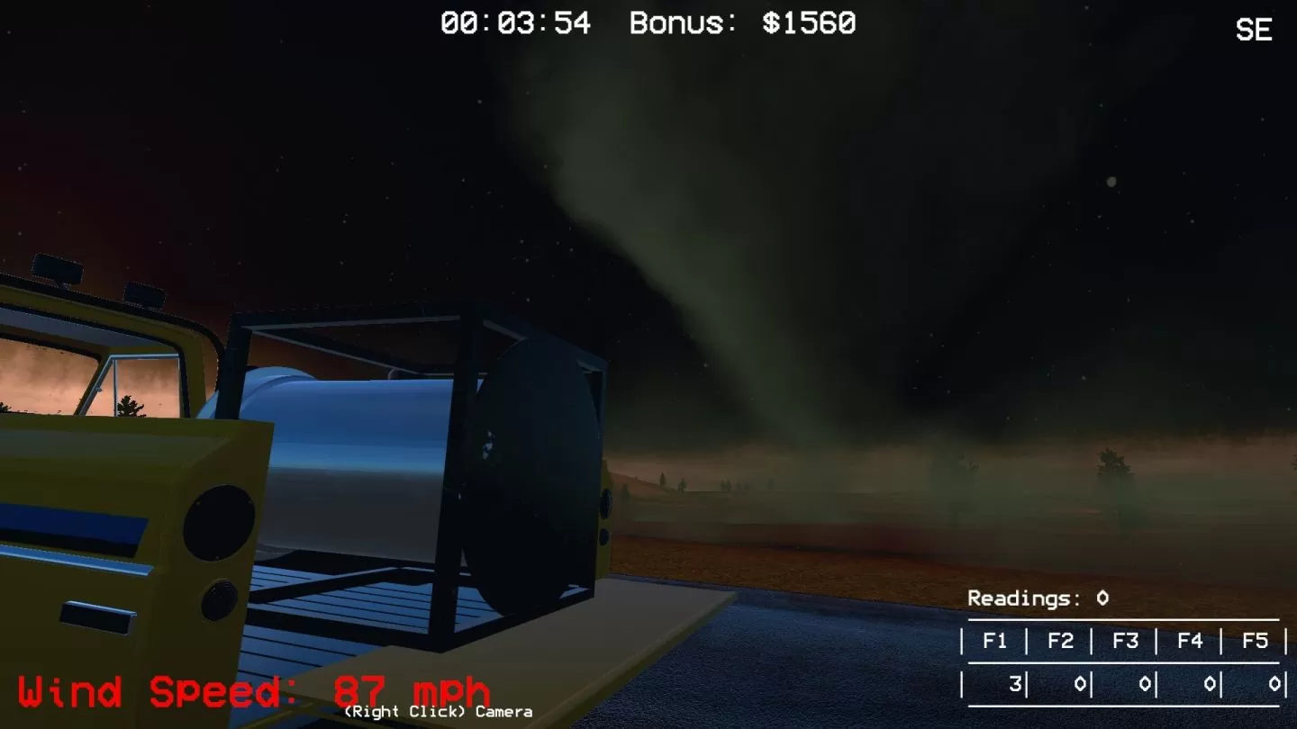《Tornado：Research and Rescue》Steam 暴風追逐模擬遊戲開放搶先體驗