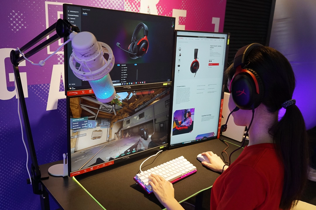 HyperX電競耳機「Cloud III」打造體驗快閃店，將邀請赤鬼伯伯、子喵擔任一日店長