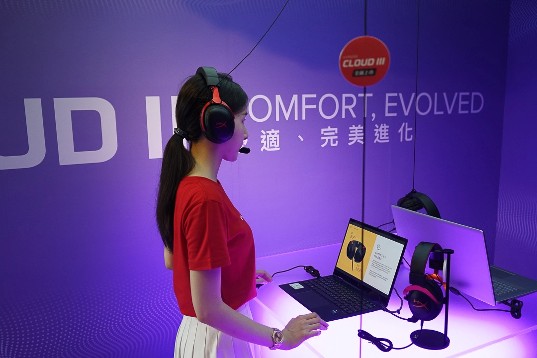 HyperX電競耳機「Cloud III」打造體驗快閃店，將邀請赤鬼伯伯、子喵擔任一日店長