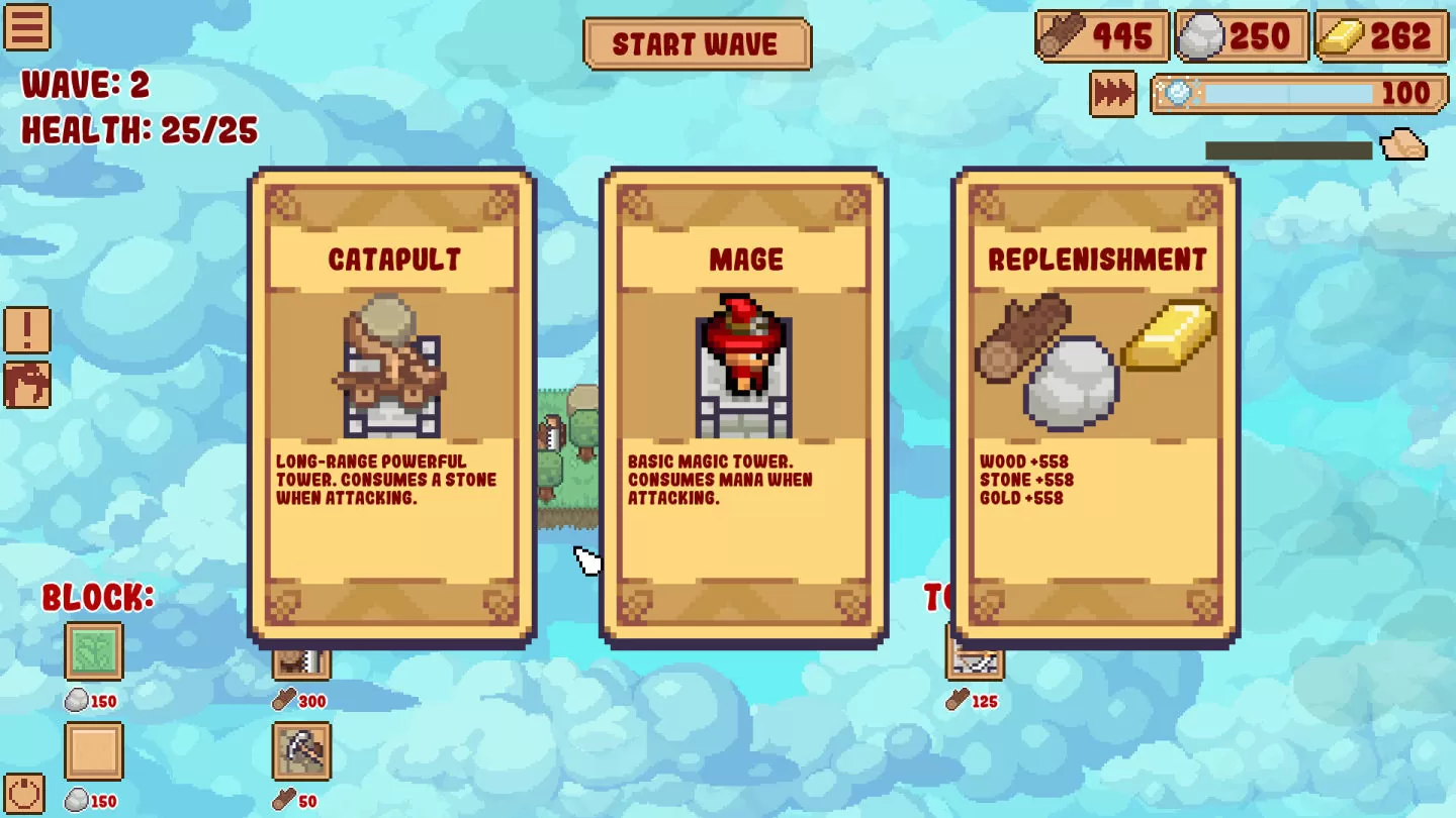 Roguelike 塔防遊戲《Block Tower TD》推出 Steam 免費序章版