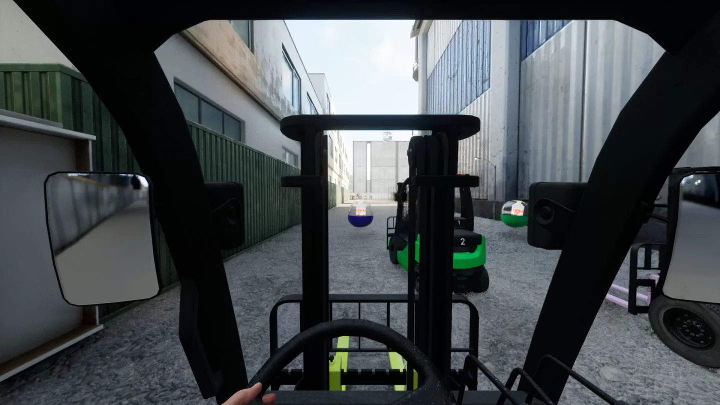 PC 競速新作《Forklift Racer》發表，駕駛堆高機在工業區或港口衝刺吧！