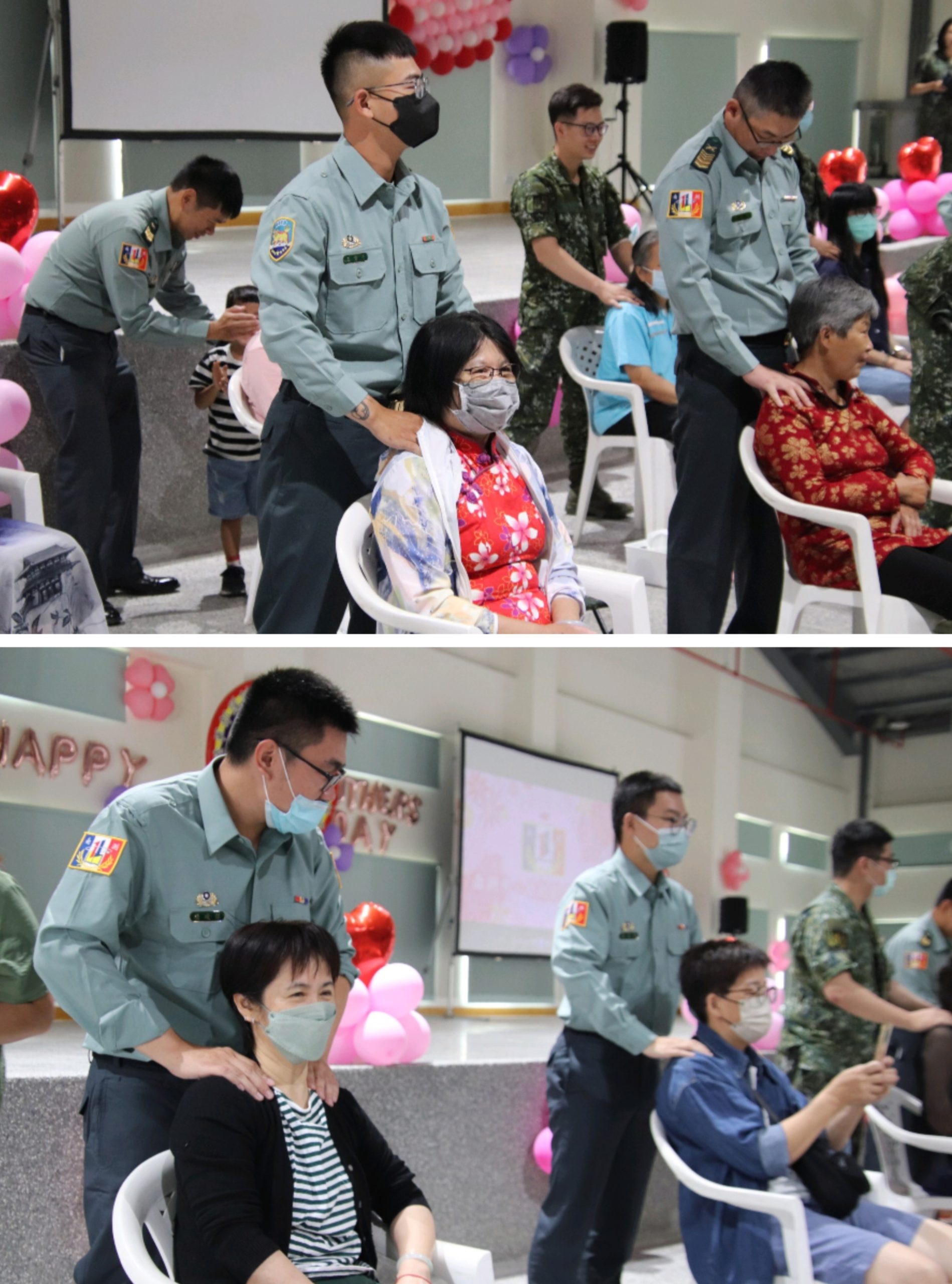 陸軍南測中心母親節感恩活動