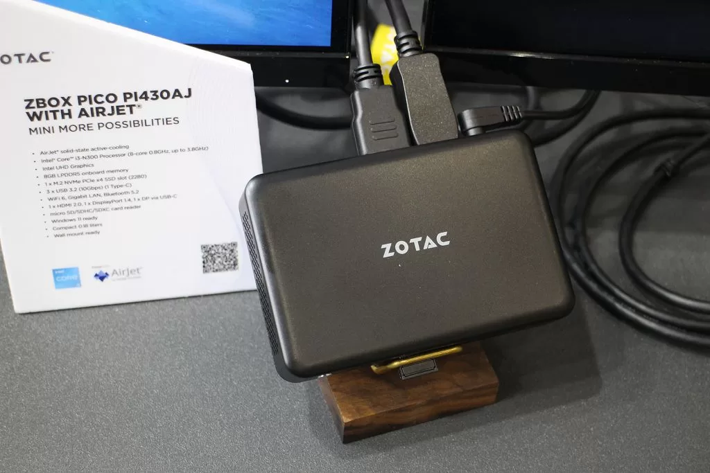 預計今年第四季開賣　ZOTAC 發表全球首款固態主動散熱迷你電腦