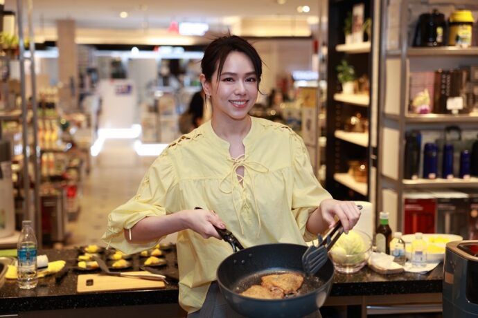 比利時工藝設計精品鍋具DIAMOND CHEF 鑽石主廚夏于喬擔任一日店長分享挑選廚具小撇步