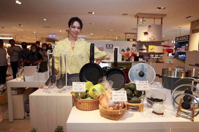 比利時工藝設計精品鍋具DIAMOND CHEF 鑽石主廚夏于喬擔任一日店長分享挑選廚具小撇步