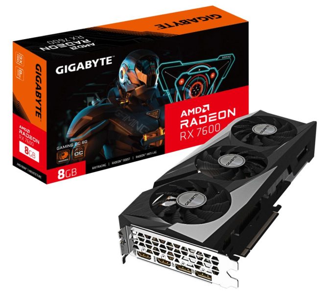 搭載風之力散熱系統　技嘉 AMD Radeon RX 7600 顯示卡登場