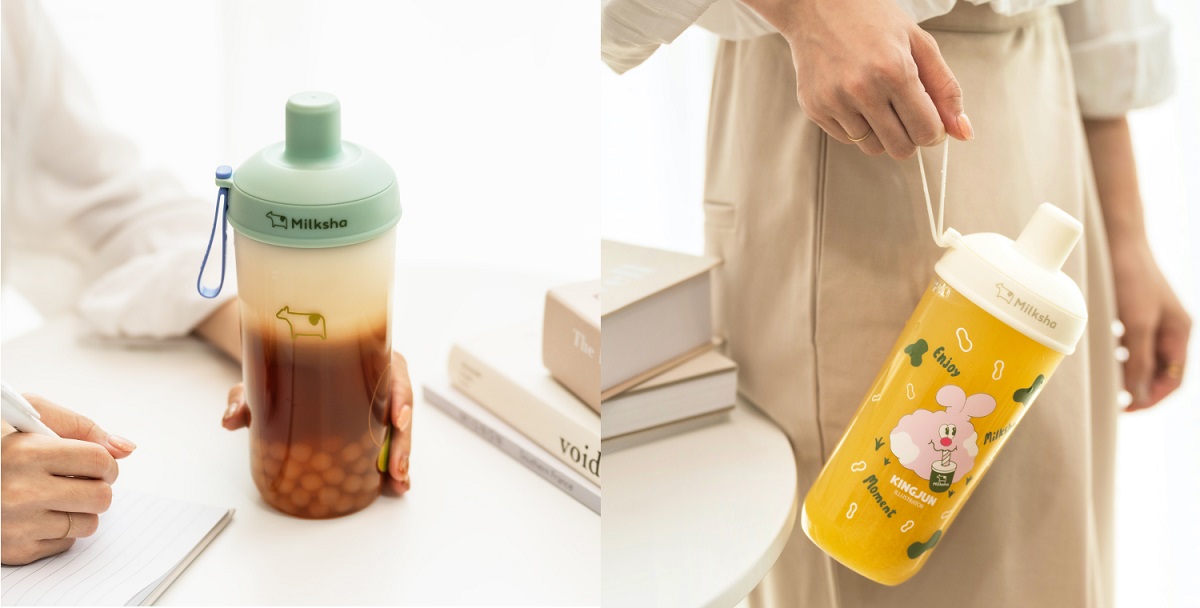 樂扣樂扣 x 迷客夏 x KINGJUN 跨界聯名設計款環保杯 My Milksha Bottle 可愛來襲，重磅登場