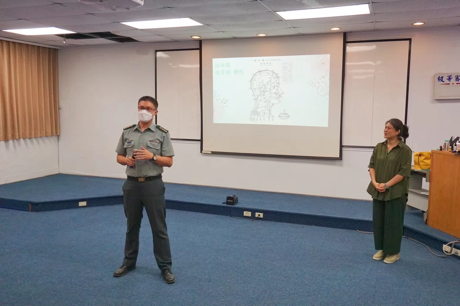 軍備局205廠心輔講座 舒壓官兵提升正能量