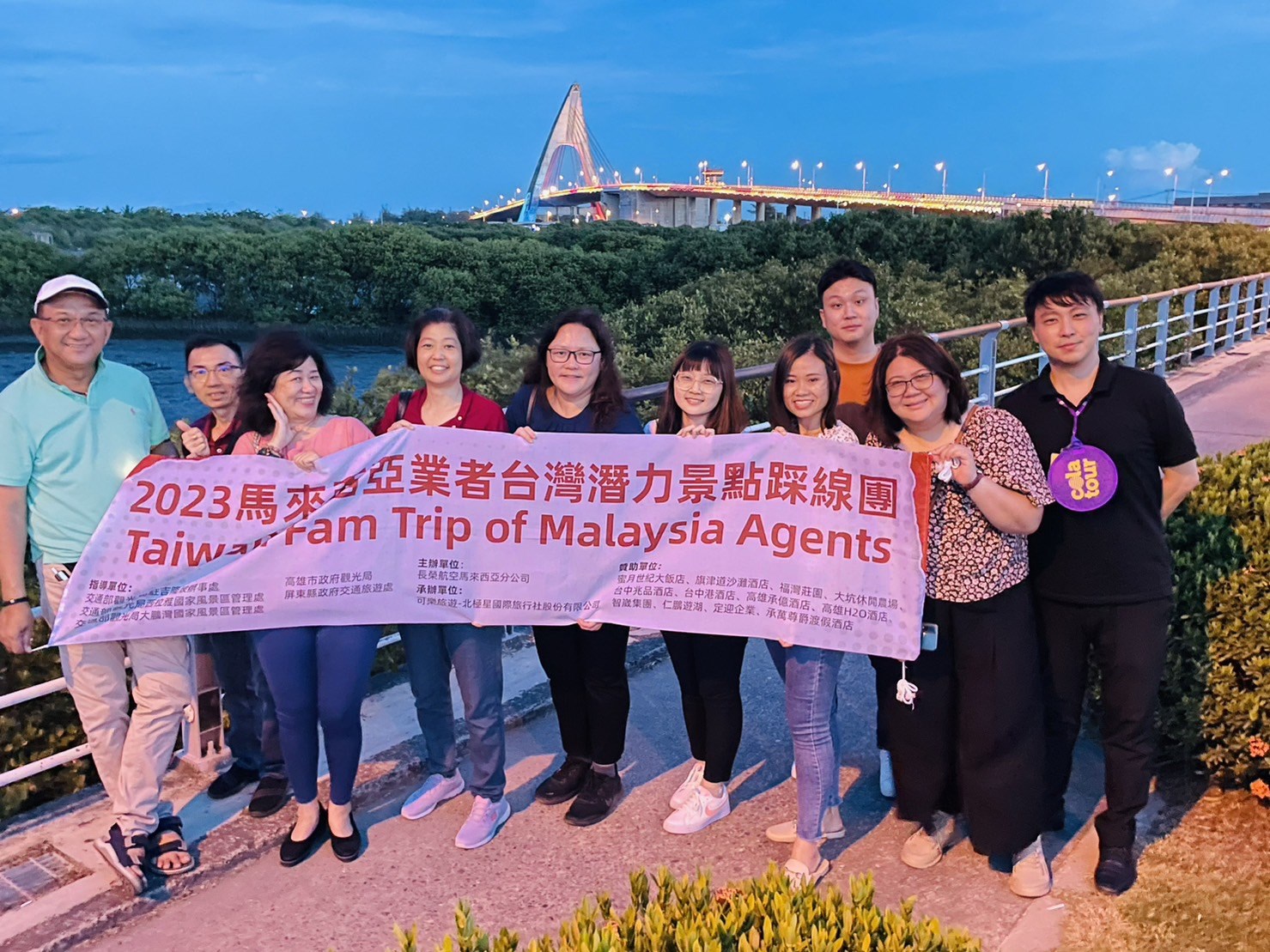 馬來西亞旅遊業者來台尋覓新產品，盛讚南台灣景點魅力無限