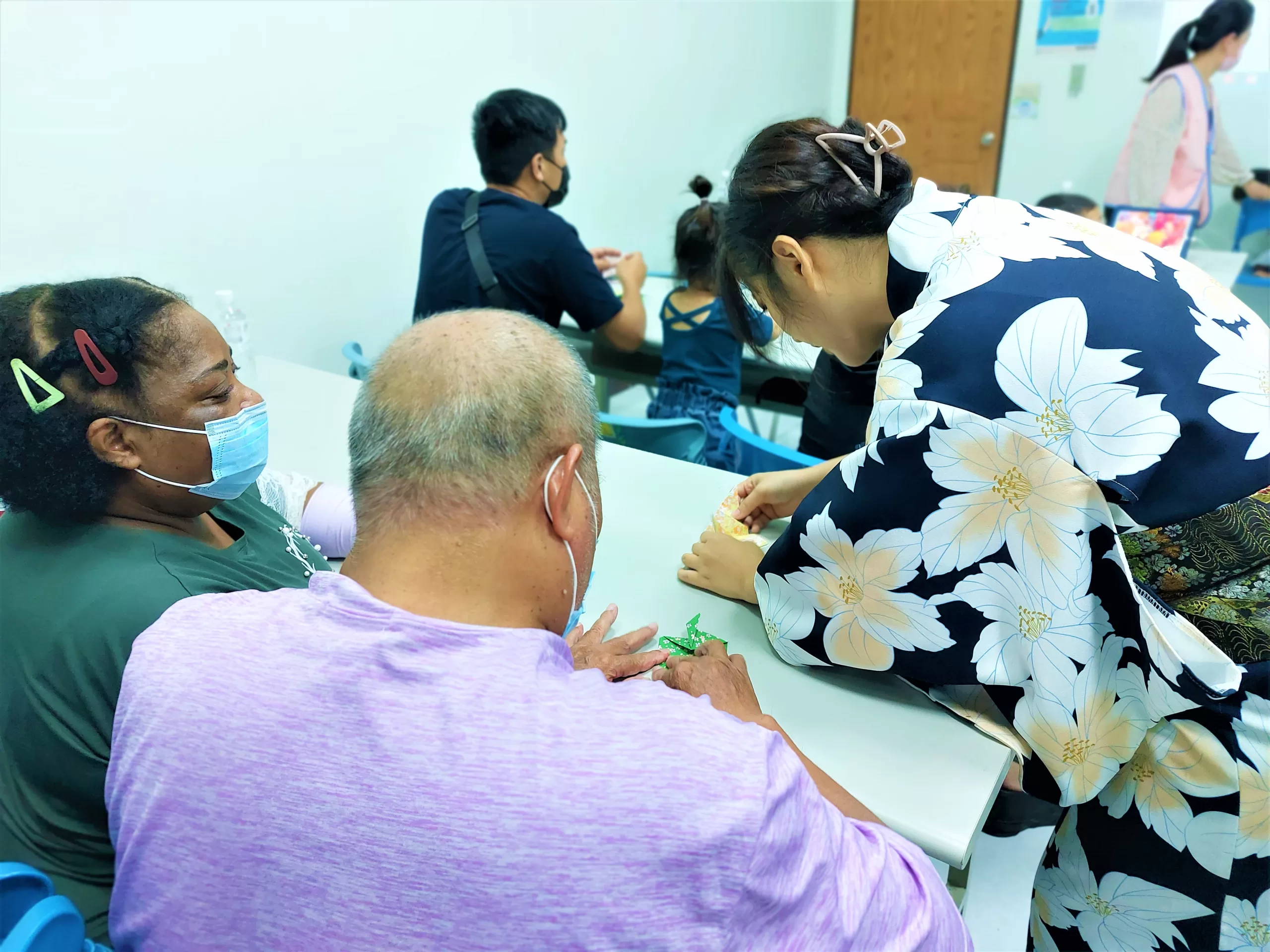 屏東移民署與新住民體驗日式端午節