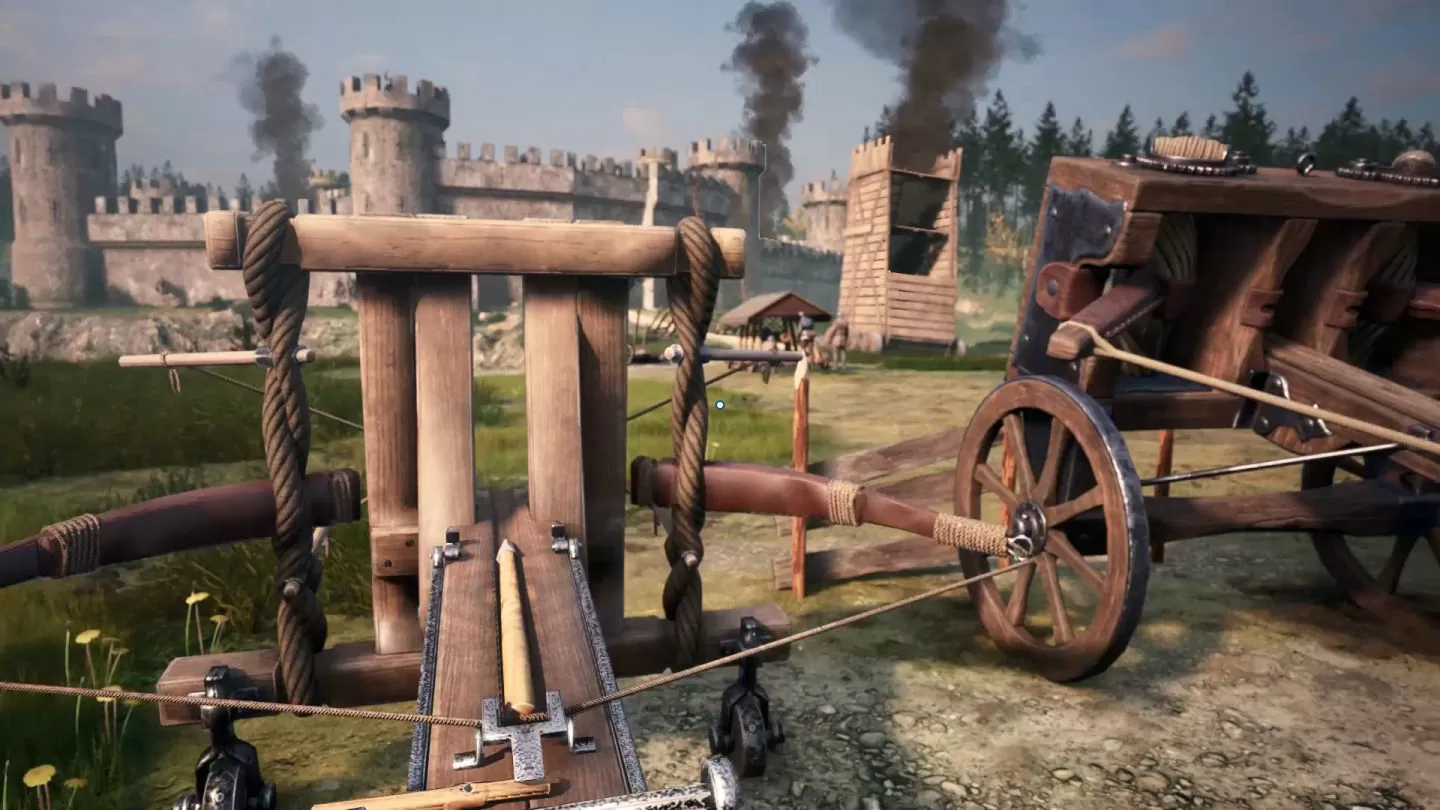 中世紀武器建設模擬《Medieval Machines Builder》開放 Steam 玩家測試