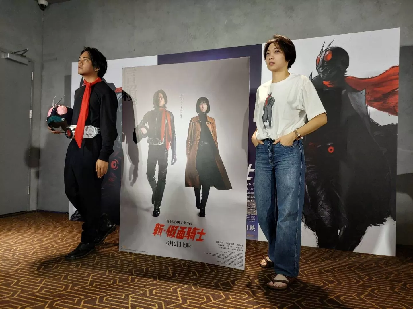 喬瑟夫撞臉本鄉猛出席《新‧假面騎士》首映會！庵野秀明鞣製人生以自身觀點拍出最偉大同人作品