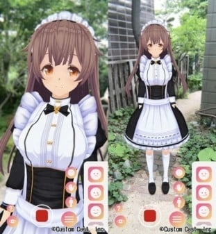 虛擬平台「VirtualCast」支援相機 App《Odekake AR》，與自己的虛擬化身一起散步！